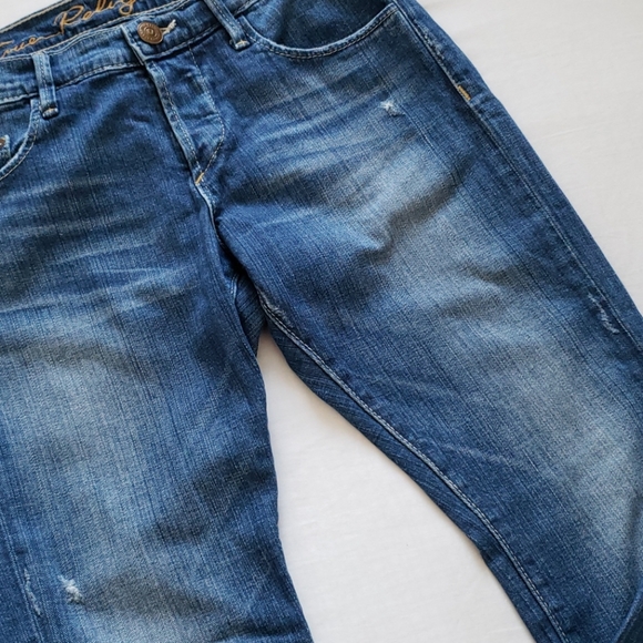 True Religion Low Rise Straight Leg Jeans - Picture 4 of 8